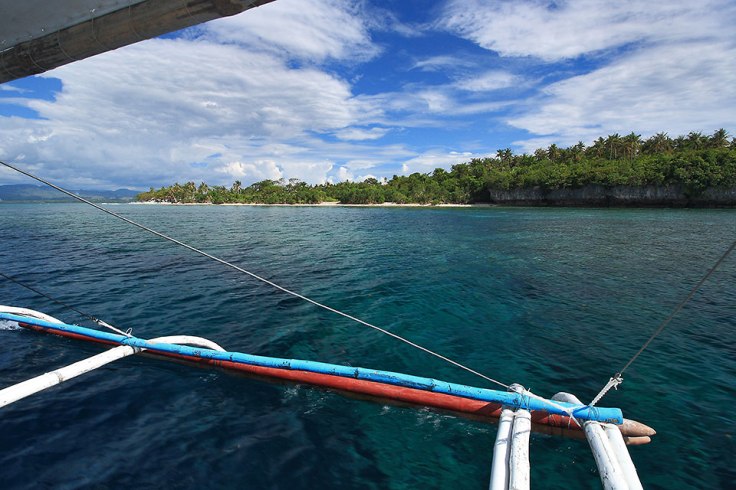 Himokilan Island, Cuatro Islas viewed from boat