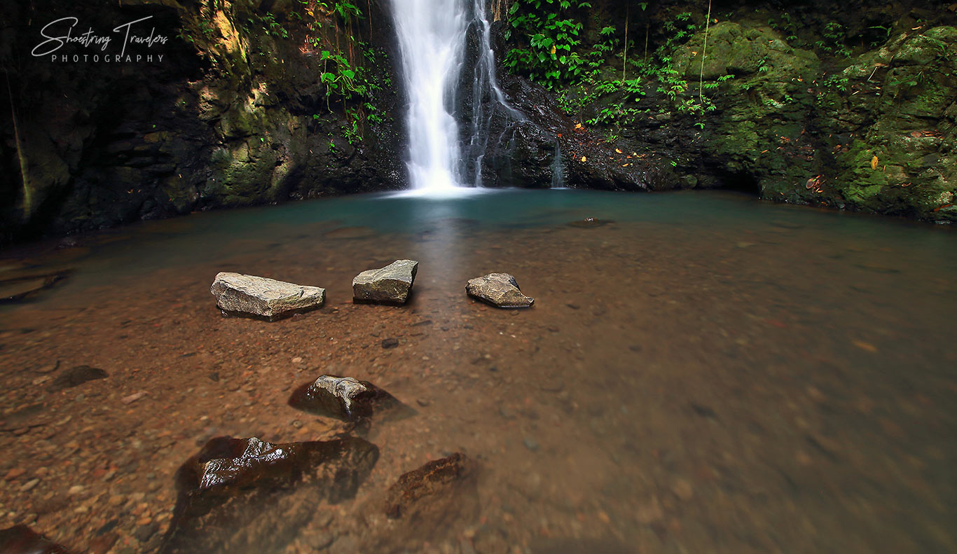 one of the 6 waterfalls at Kalayaan