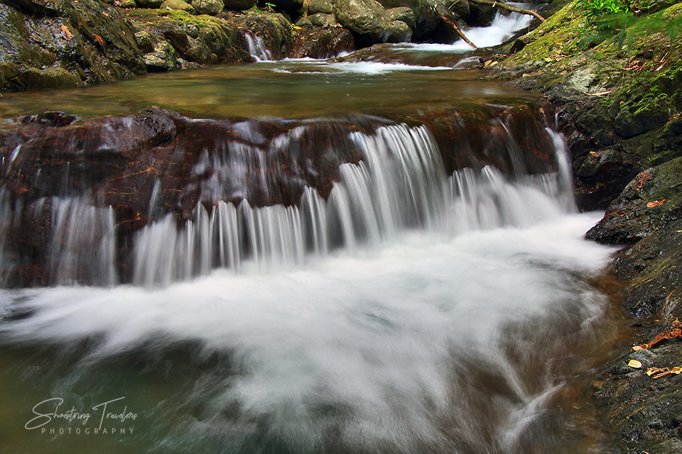 short drop at the second cascade, Cawayan Falls