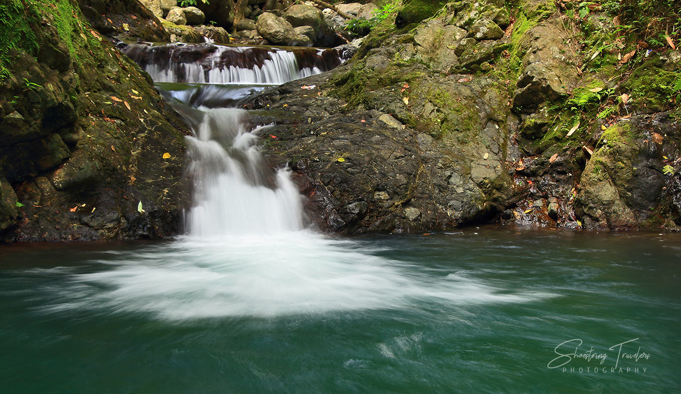 Cawayan Falls in Real, Quezon