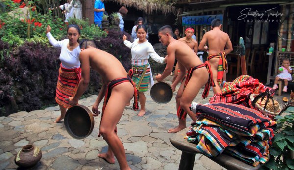 native dance, Tam-Awan Village, Baguio City